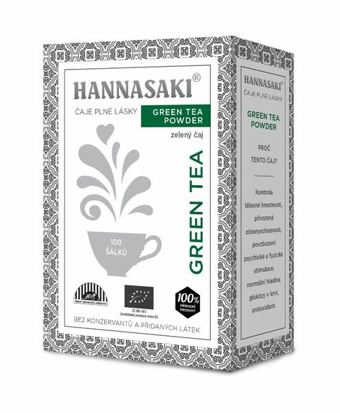 Hannasaki Green Tea Powder BIO sypaný čaj 50 g porovnat ceny