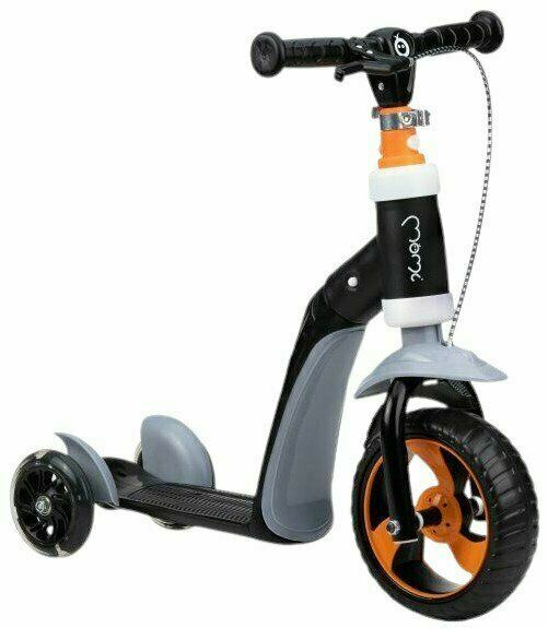 MoMi Odrážedlo a koloběžka 2v1 ELIOS - Oranžová porovnat ceny