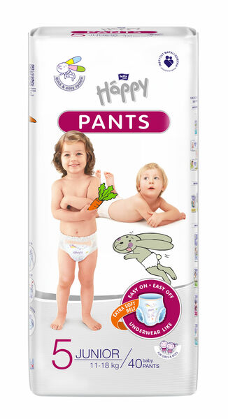 Bella Happy Pants Junior 11-18 kg 40ks porovnat ceny