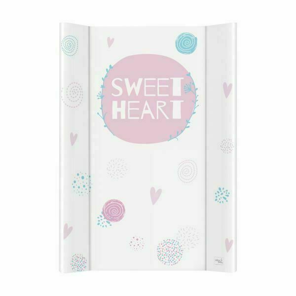 CEBA Podložka přebalovací měkká 2hranná 70x50cm Lolly Polly Love 2 porovnat ceny
