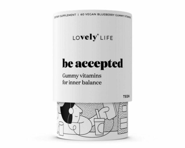 LOVELY LIFE Be accepted gumové vitamíny 60 ks porovnat ceny