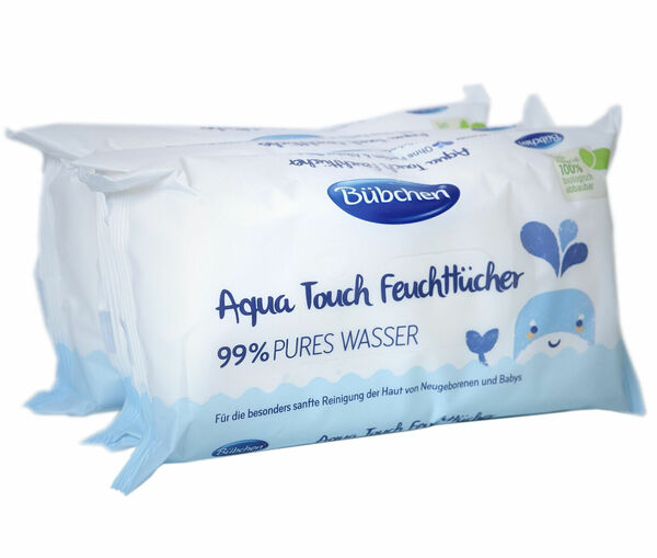 Bübchen Aqua Touch vlhké ubrousky 3x48 ks porovnat ceny
