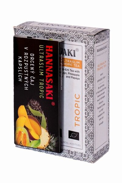 Hannasaki Duo pack Tropic set čajů 60 g + cestovní balení porovnat ceny