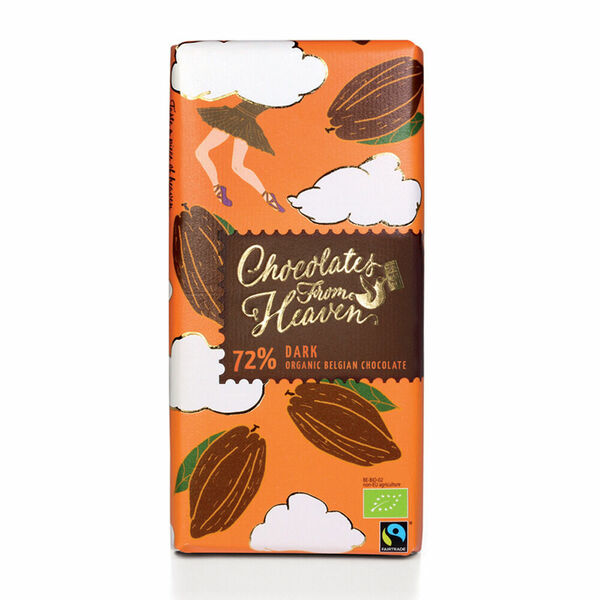 Chocolates from Heaven BIO hořká čokoláda 72% 100 g porovnat ceny