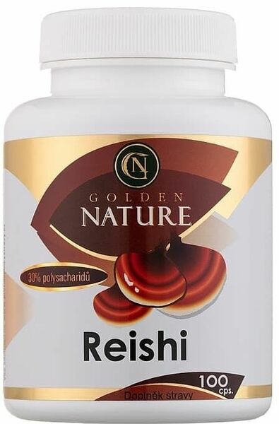 Golden Nature Reishi 100 kapslí porovnat ceny