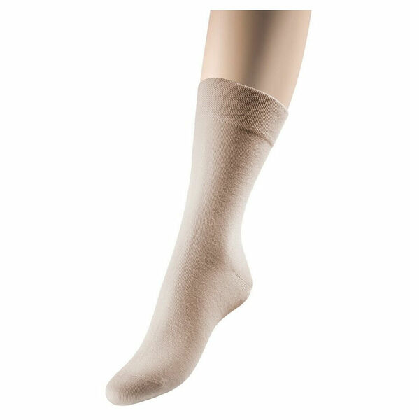 LOANA Dia hladké ponožky světle béžové, Velikost: Fr. 38-42 (25-28 cm) porovnat ceny