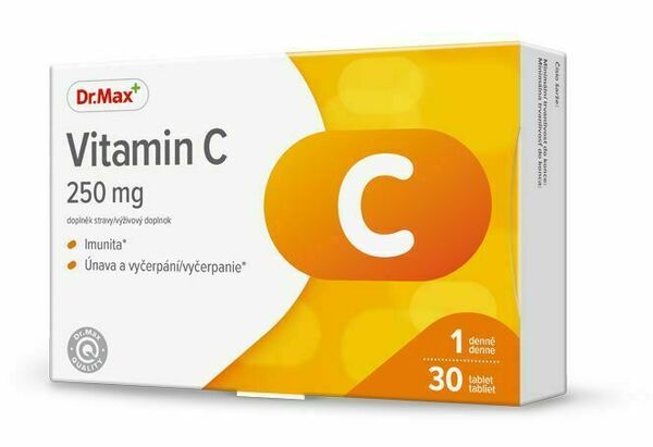 Dr.Max Vitamin C 250 mg 30 tablet porovnat ceny