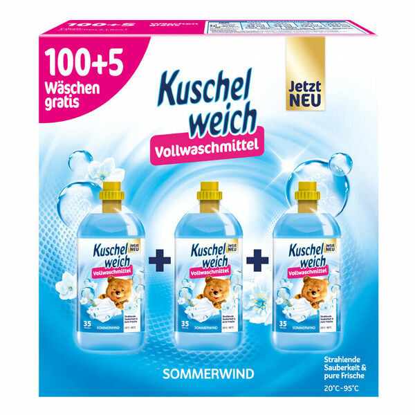 Kuschelweich Prací gel univerzal - Letní vánek 5,775 l porovnat ceny