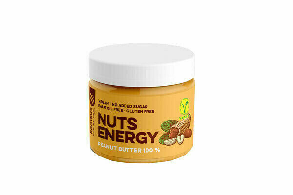 Bombus Nuts Energy Peanut Butter 100% 300 g porovnat ceny