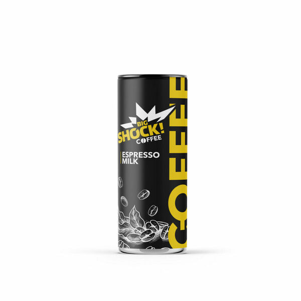 BIG SHOCK Coffee espresso 250 ml porovnat ceny