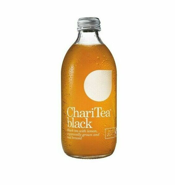 ChariTea black - ledový černý čaj s citronem BIO 330ml porovnat ceny