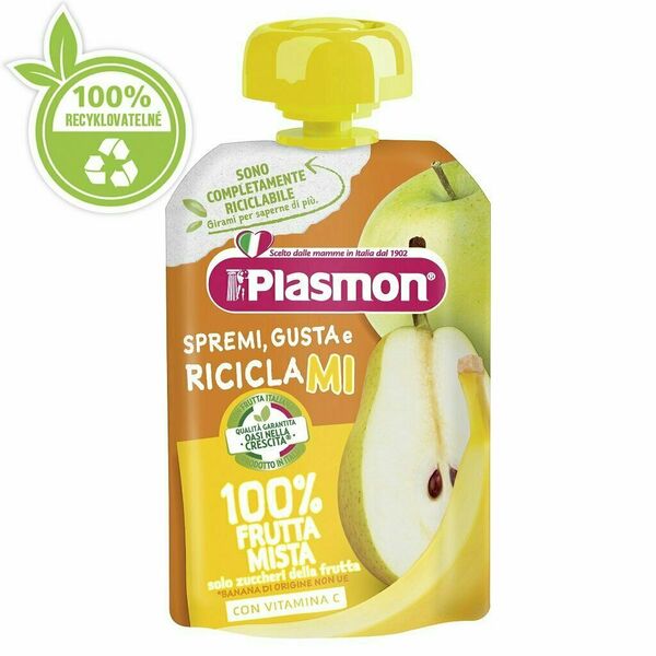 Plasmon Kapsička ovocná mix 100g 6m+ porovnat ceny