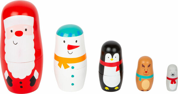 Small foot by Legler Matrjoška Vánoce 5 ks porovnat ceny