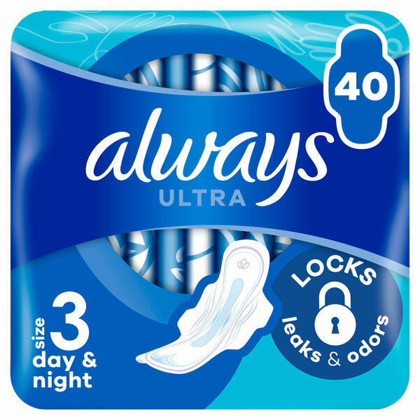 ALWAYS Ultra Day & Night hygienické vložky (vel. 3) s křidélky porovnat ceny