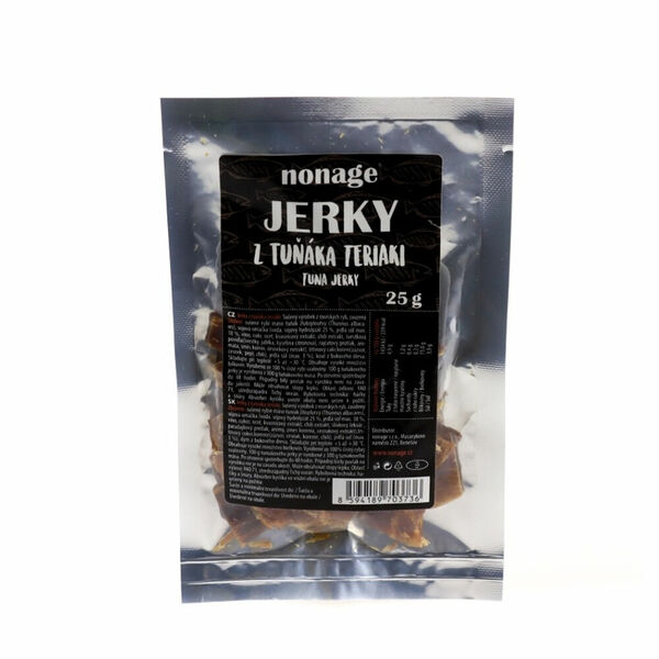 NONAGE Jerky z tuňáka teriaki 25 g porovnat ceny