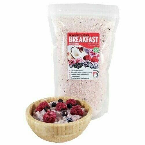 RageFitness Breakfast 600g original porovnat ceny