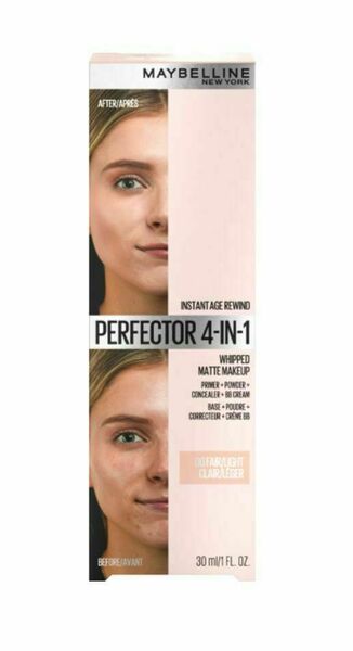 Maybelline Instant Age Rewind Perfector 4v1 odstín 00 Fair matující make-up 18 g porovnat ceny