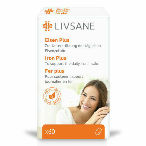 LIVSANE Železo + Měď + Vitaminy tablety 60ks porovnat ceny
