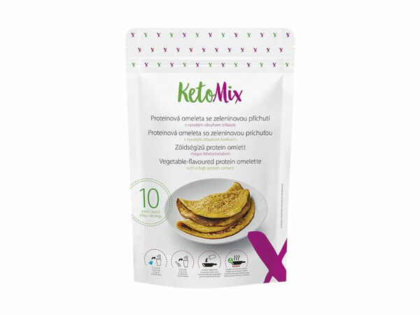KetoMix Proteinová omeleta se zeleninovou příchutí 250 g porovnat ceny