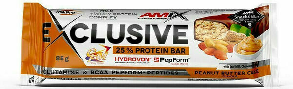 AMIX Exclusive Protein Bar, Peanut-Butter-Cake, 85g porovnat ceny