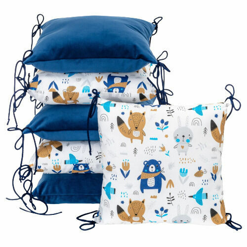 T-Tomi Polštářkový mantinel Velvet, blue bears porovnat ceny