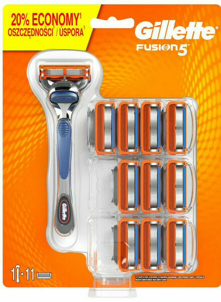 Gillette Fusion Manual strojek + 11 hlavic porovnat ceny