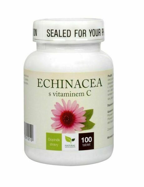Natural Medicaments Echinacea s vitamínem C 100 tablet porovnat ceny