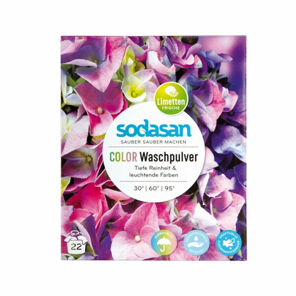 Sodasan Prací prášek na barevné prádlo BIO 1 kg porovnat ceny