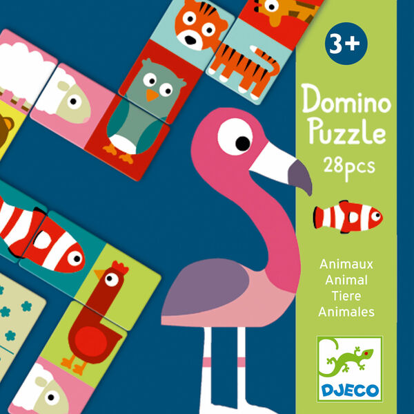 Djeco Oboustranné domino Zvířátka porovnat ceny