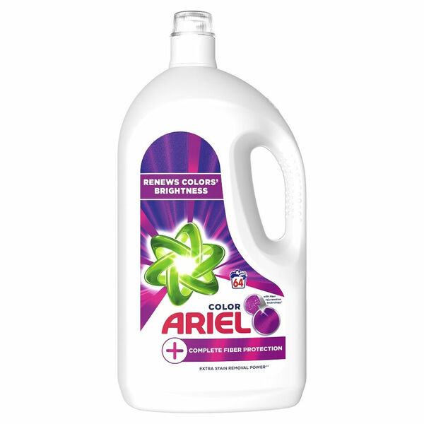 ARIEL Complete Fiber Protection color Tekutý prací gel 64 pracích dávek/3520 ml porovnat ceny