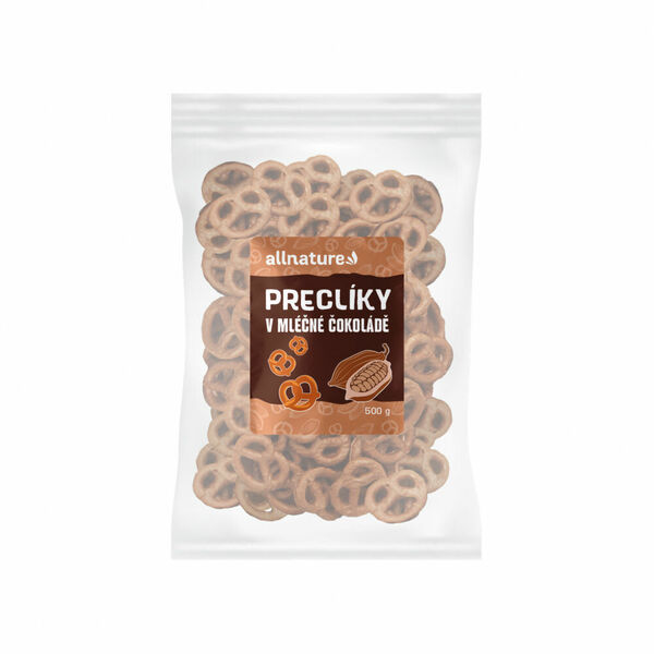 ALLNATURE Preclíky v mléčné čokoládě 500 g porovnat ceny