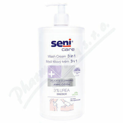 Seni Care Mycí tělový krém 3v1 1000ml porovnat ceny