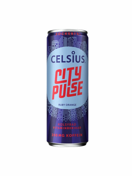 Celsius Energetický Nápoj City Pulse - Příchuť Červený Pomeranč 355ml porovnat ceny