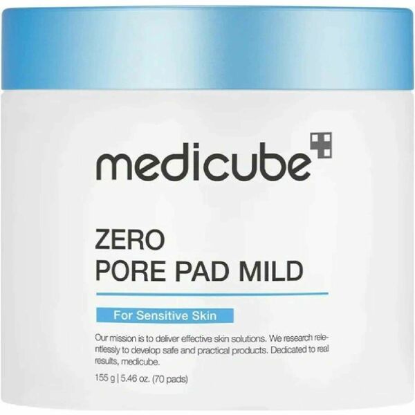 MEDICUBE Zero Pore Pad Mild - Tonizující polštářky na obličej - 155 g, 70 ks porovnání ceny