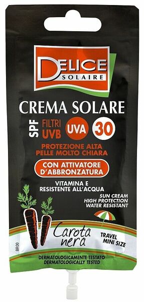Delice Solaire Carota Nera opalovací krém s černou mrkví SFP30 UVA&UVB 50ml porovnat ceny