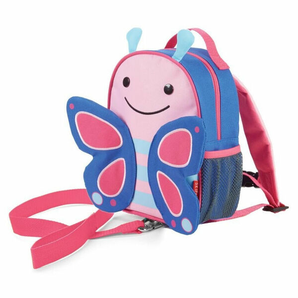 SKIP HOP Zoo batůžek s bezpečnostním vodítkem 1+ motýlek porovnat ceny