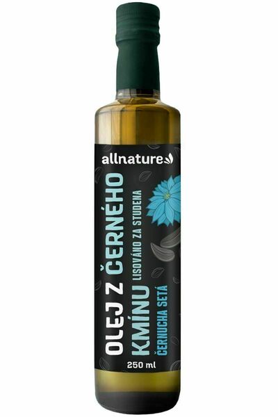Allnature Olej z černého kmínu BIO 250 ml porovnat ceny