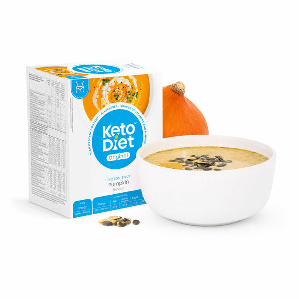 KETODIET Proteinová polévka dýňová 7 porcí porovnat ceny