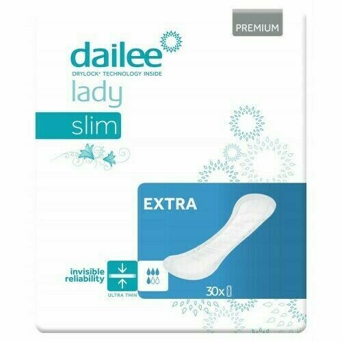 Dailee Lady Premium slim extra, vložky absorpční, pro ženy, 30 ks porovnat ceny
