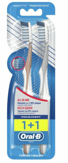Oral-B Pro-Expert CrossAction All-In-One medium 2 ks porovnat ceny