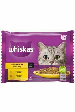 Whiskas Kaps. Core Drůbeží Ve šťávě 4x85g porovnat ceny