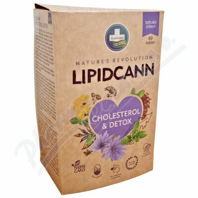 Annabis Lipidcann Cholesterol&detox 60 talet porovnat ceny