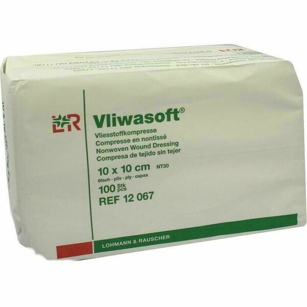 Lohmann&Rauscher  Komprese Vliwasoft nest.10x10cm/6v. 100ks porovnat ceny
