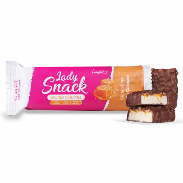 LADYLAB Lady snack proteinová příchuť slaný karamel 55 g porovnat ceny