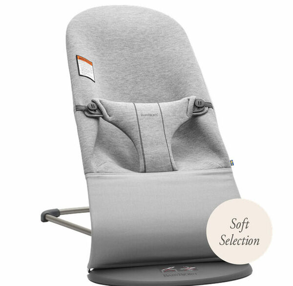 BabyBjörn Lehátko Bliss Light Grey 3D Jersey šedé porovnat ceny