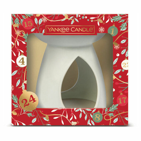 YANKEE CANDLE Aromalampa + vonný vosk 3 ks  + čajová svíčka 1 ks Dárkové balení porovnat ceny