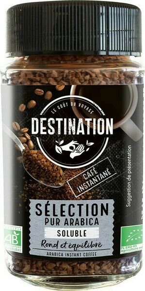 Destination Bio instantní káva 100% arabika 100 g porovnat ceny