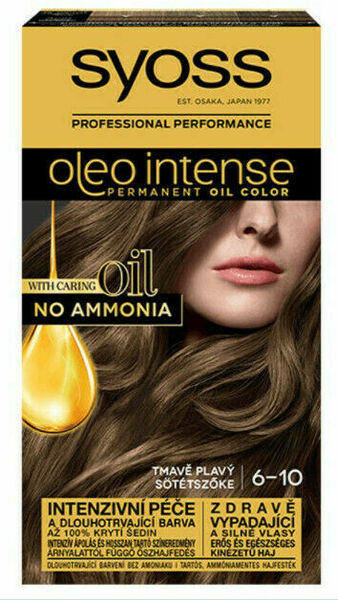Syoss Oleo Intense 6-10 Barva na vlasy tmavě plavá 50ml porovnat ceny