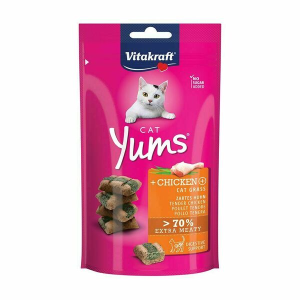 Vitakraft Cat Yums kuře s kočičí trávou 40 g porovnat ceny