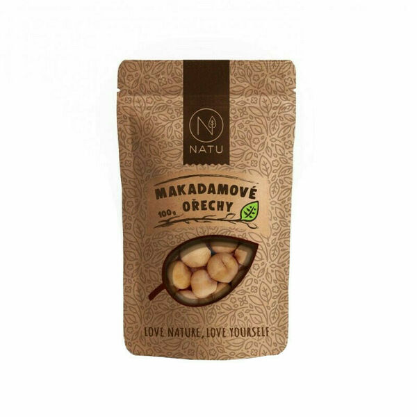 NATU Makadamové ořechy 100g porovnat ceny